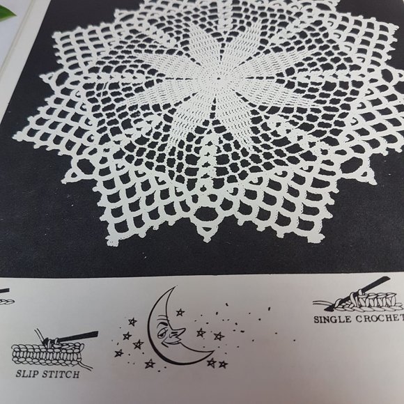 Vintage 1970s Crochet Pattern Book of Originals by Elizabeth Hiddleson Volume 8 - Picture 13 of 14